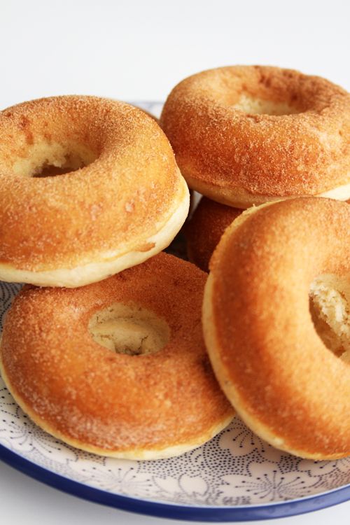 baked cake doughnuts